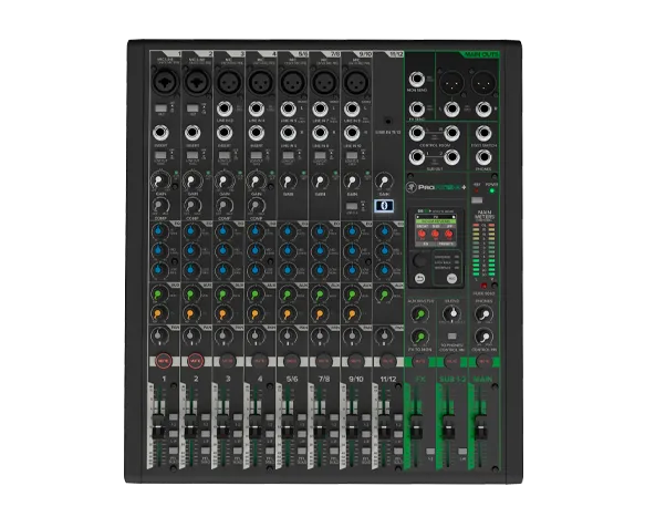 Consola Profesional Analógica 12 Canales